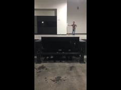 Nivelador de doca telescópica de 10 toneladas com armação personalizada.