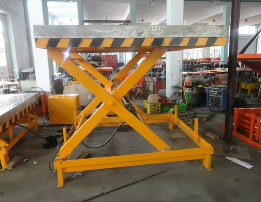 Turnable Scissor Lift Table, Hydraulic Stainless Lift Table For Workline