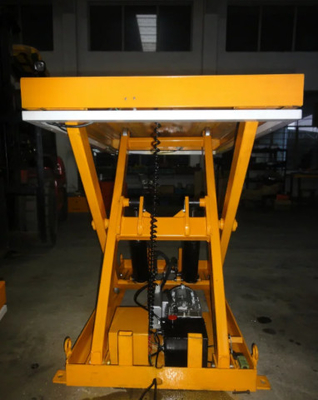 Hydraulic Electric Scissor Lift Table 500kg 1800mm*1800mm Table Size CE approval