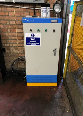 Safety Toe Guard Electric Hydraulic Lift Table With Anti Skid Platform