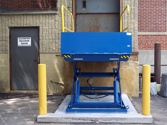 Scissor o elevador hidráulico da doca com segurança Toe Guard Adjustable Height 500mm To1600mm