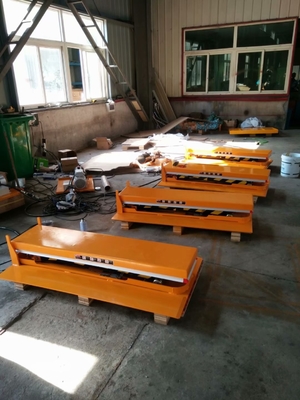 Powered Hydraulic Scissor Lift Table,Small Stationary Hydraulic Lift Table For Warehouse Loading