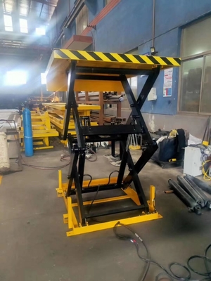 Hidráulico Scissor o elevador da doca de carga do elevador 3500KG com manual ou o bordo elétrico