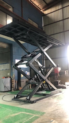 Hidráulicos fixados Scissor a plataforma do elevador com segurança Toe Guard