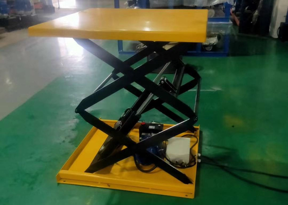 Hidráulico Scissor a tabela de elevador, vertical elétrico do elevador da doca levantado até 1.6m, 1.7m, personalização de 1.8m